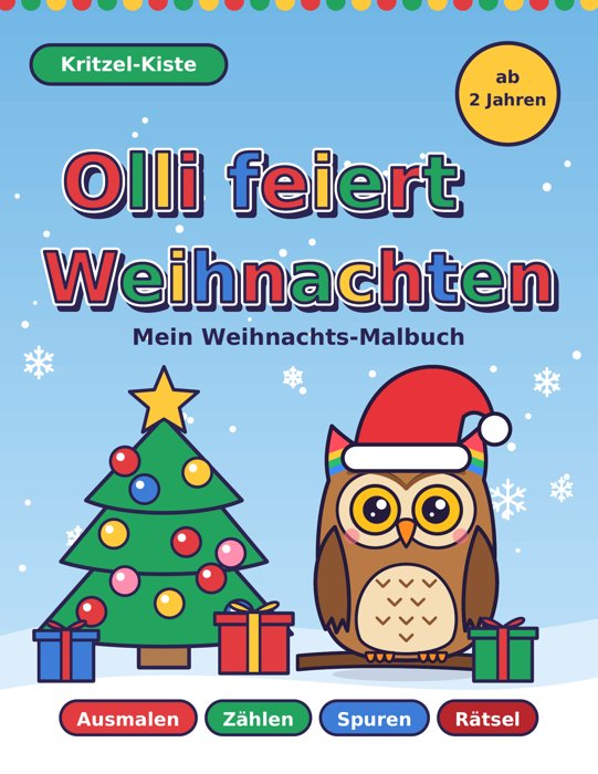 Cover: Olli feiert Weihnachten