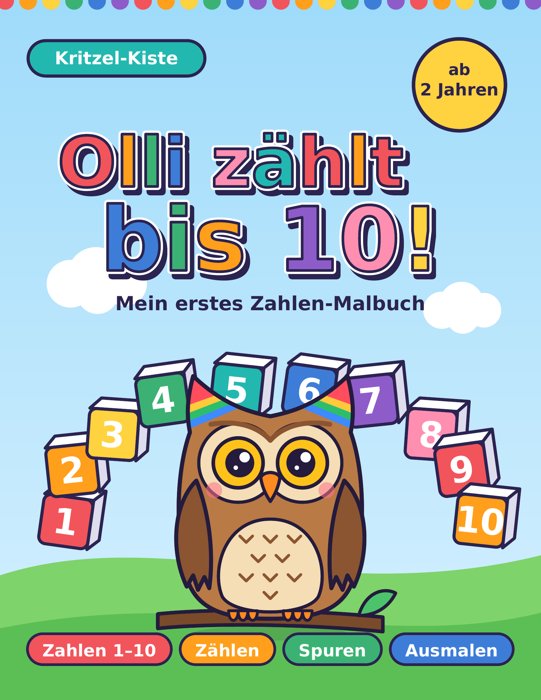 Cover: Olli zählt bis 10